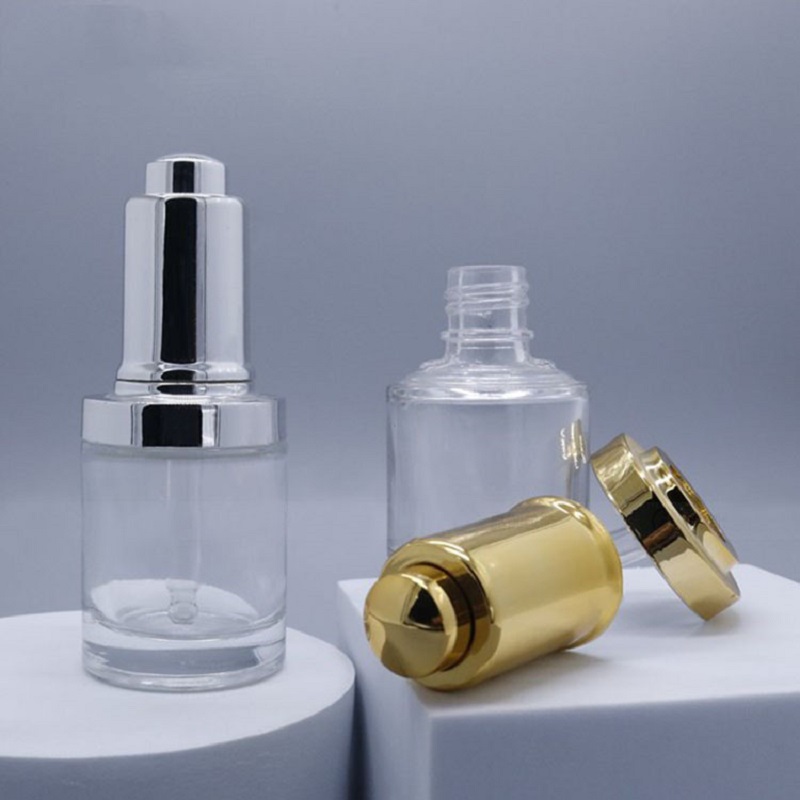 30ML heldere glazen fles zilve - Gel Refill Pack recensie en prijs
