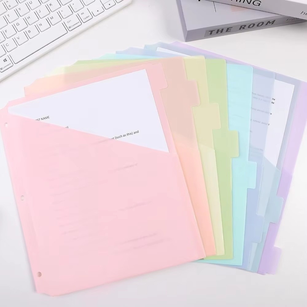 Duurzame mapverdelers van plas - Tab Divider A4 recensie en prijs