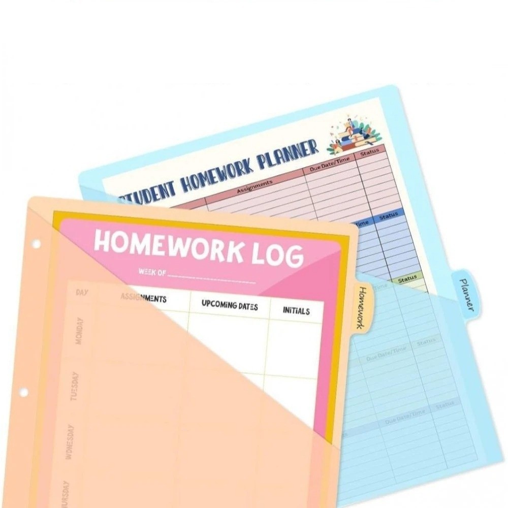 8 stuks A4 Pastelkleurige Ring - Tab Divider A4 recensie en prijs