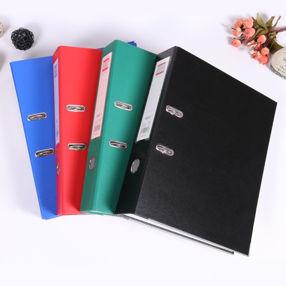 Draagbare 2-rings ringbandmap, - Binder A4 Lever recensie en prijs
