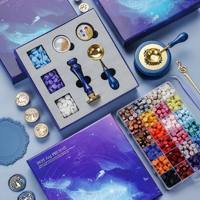 Complete waszegelstempelset, c - Wax Seal Stamp Set recensie en prijs