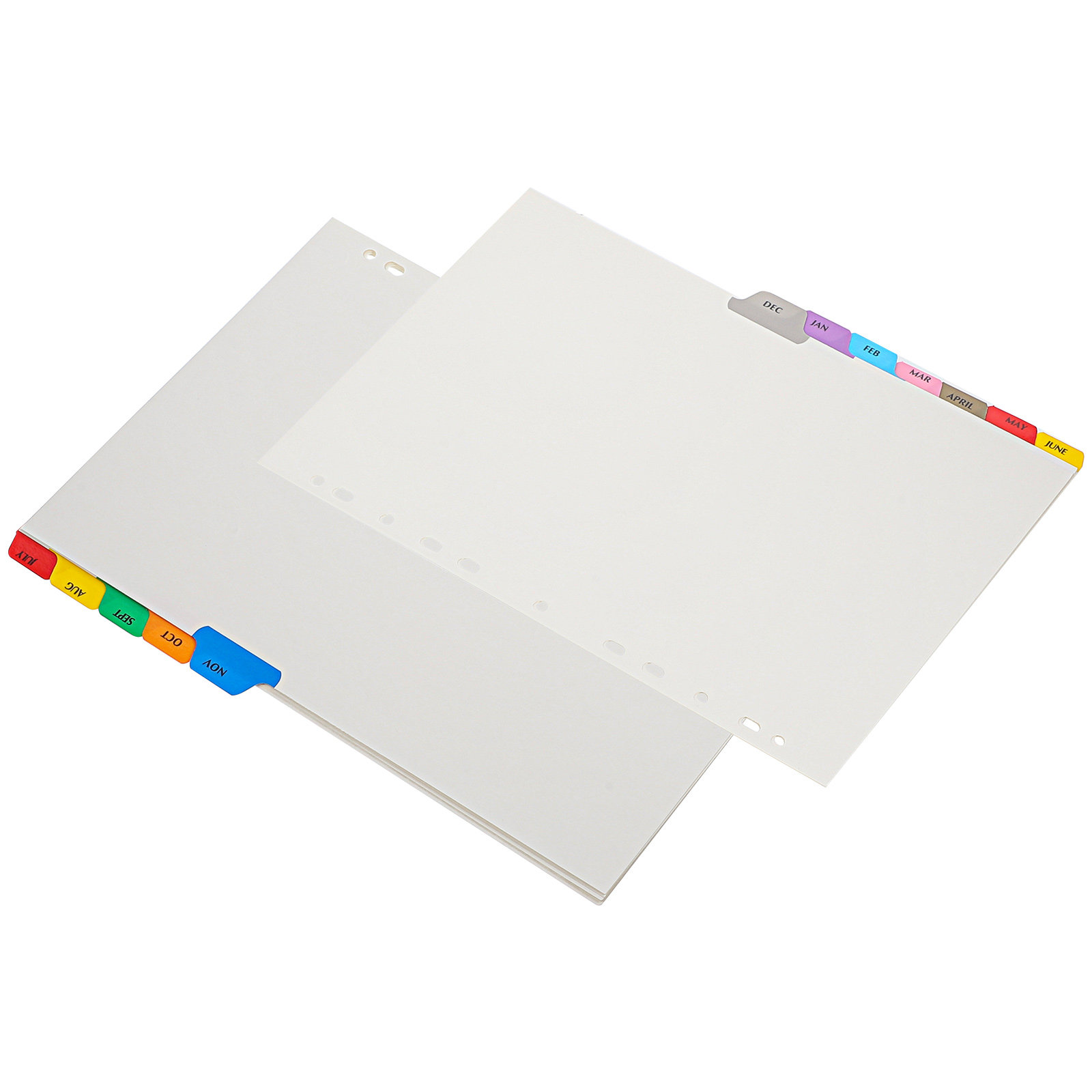 12 vellen indexbladen, afneemb - Tab Divider A4 recensie en prijs