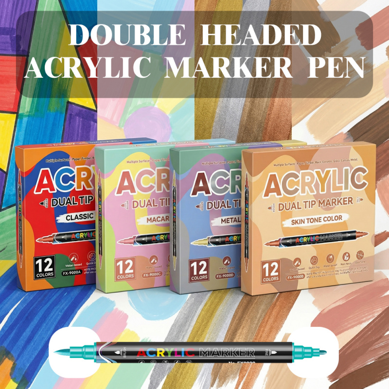 Acrylverfstiften, Dual tips Br - Correction Pen Fine recensie en prijs