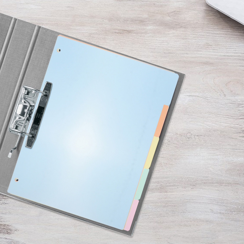 1 Set Binder Dividers Plastic  - Tab Divider A4 recensie en prijs