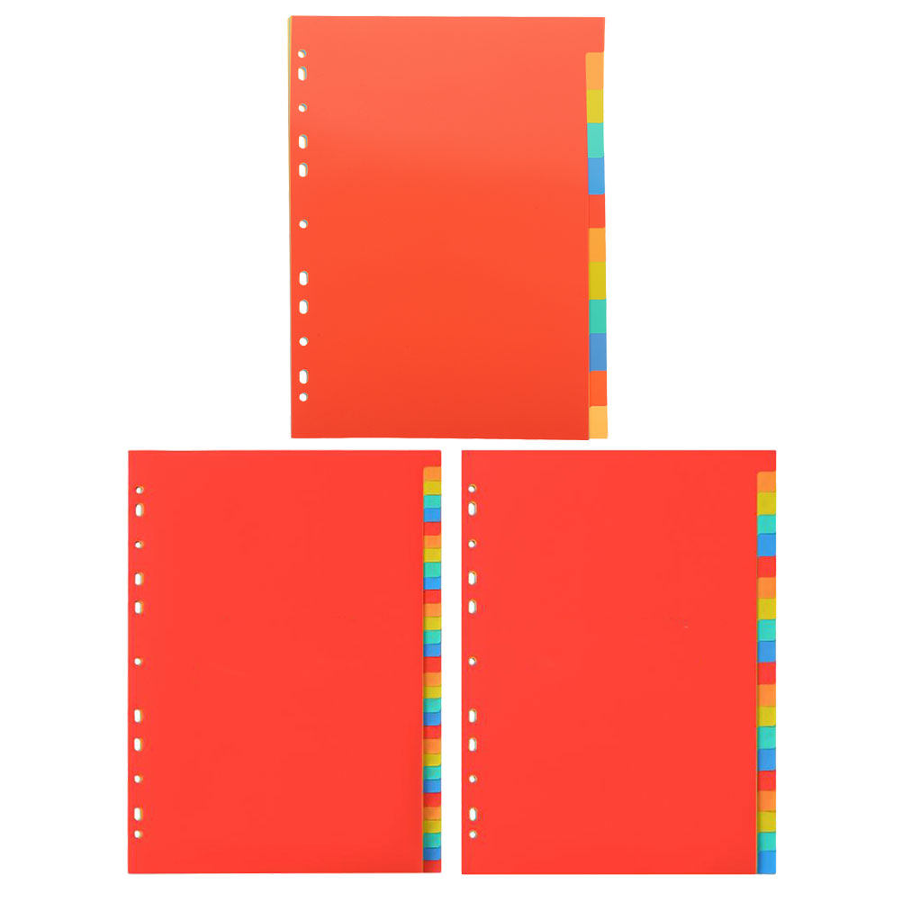 PVC-scheidingsbladen met besch - Tab Divider A4 recensie en prijs