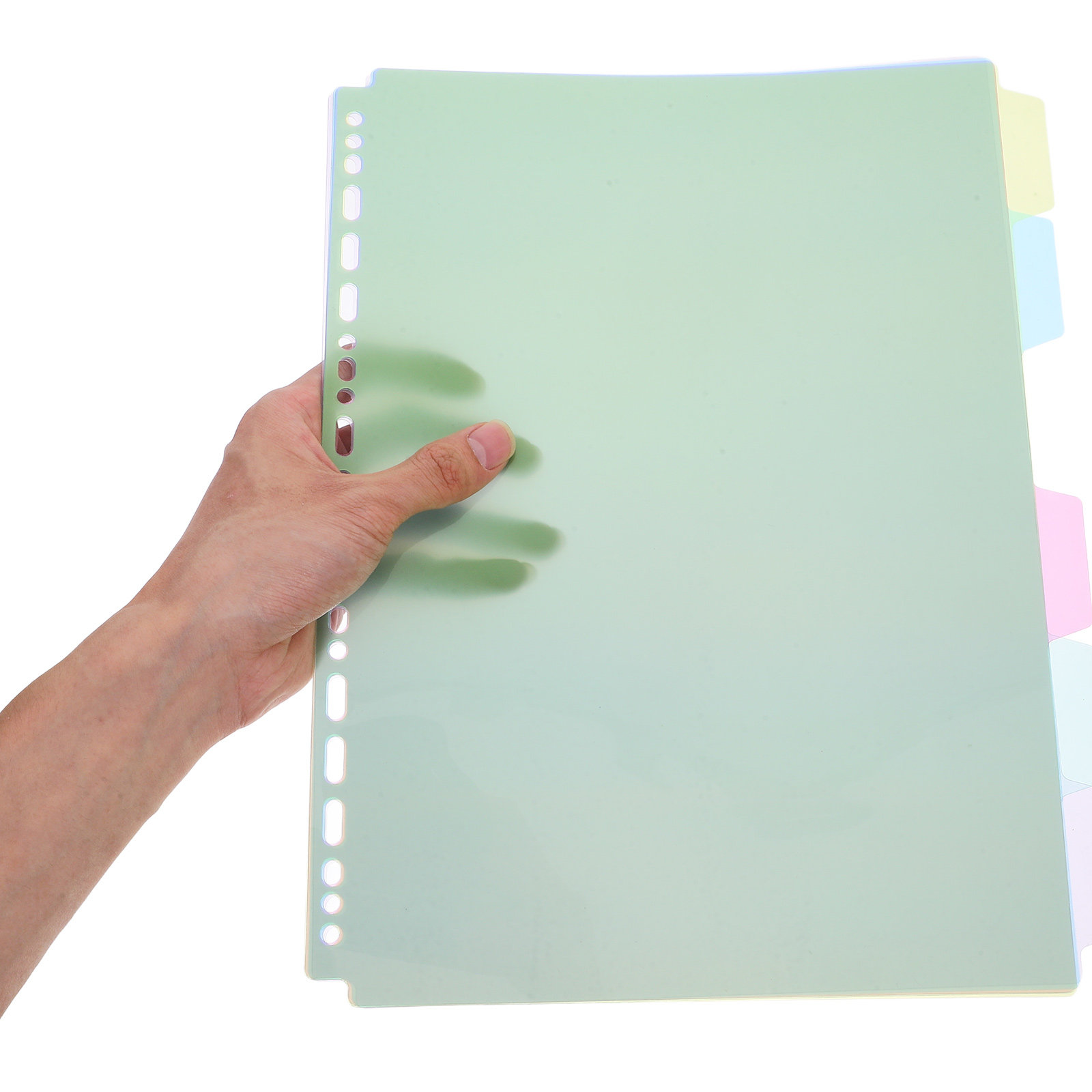 6 stuks plastic tabbladen voor - Tab Divider A4 recensie en prijs
