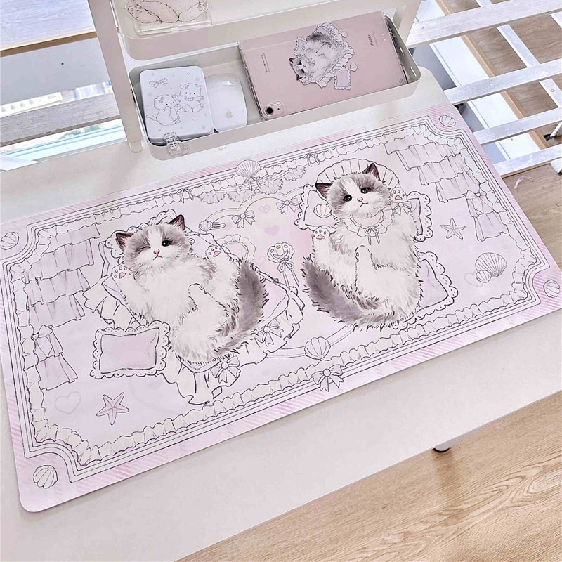 Lederen tafelmat Ragdoll Cat S - Leather Desk Pad recensie en prijs