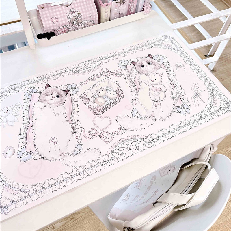 Lederen tafelmat Ragdoll Cat S - Leather Desk Pad recensie en prijs